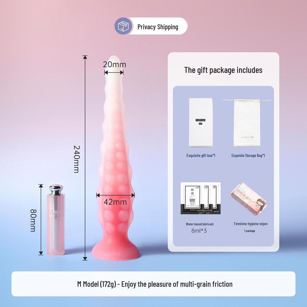 Alien Octopus Insertion Toy: Female Adult Foreplay & Flirting Aid