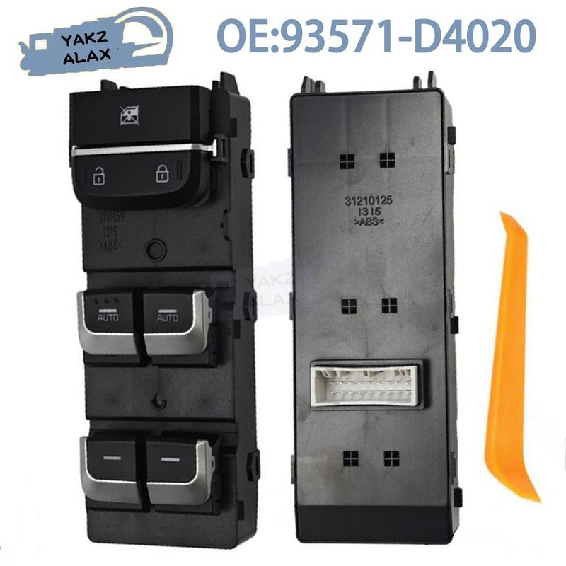 For Kia Optima 2016 2017 2018   Front Left Electric Master Window Control Switch Button 93571-D4020 Car Accessories