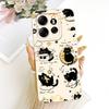 Case For Tecno Spark Go 2023 Cover Cute Cartoon Cat Bowknot Soft Candy Silicone Funda For Tecno Pop 7 7Pro Pop7 BF6 BF7 TPU Capa