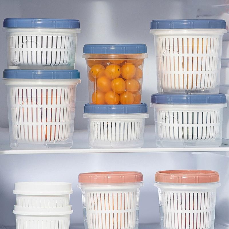 Effective Scallion Storage Container Portable Kitchen Scallion Freshness Keeping Container for Cooking Preparation