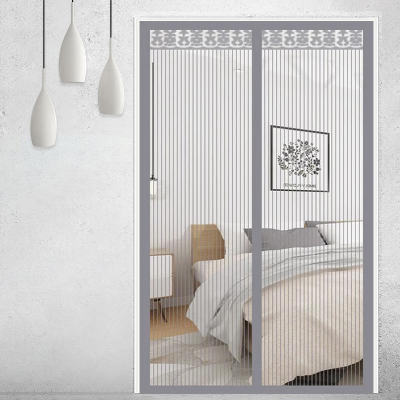 Anti-Mosquito Net Magnetic Insect Door Screen Mesh Net Automatic Closing Curtain Window Magnetic Curtain Multisize Mosquito Net