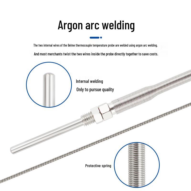 K-Type Thermocouple Temperature Sensor Probe with Controller