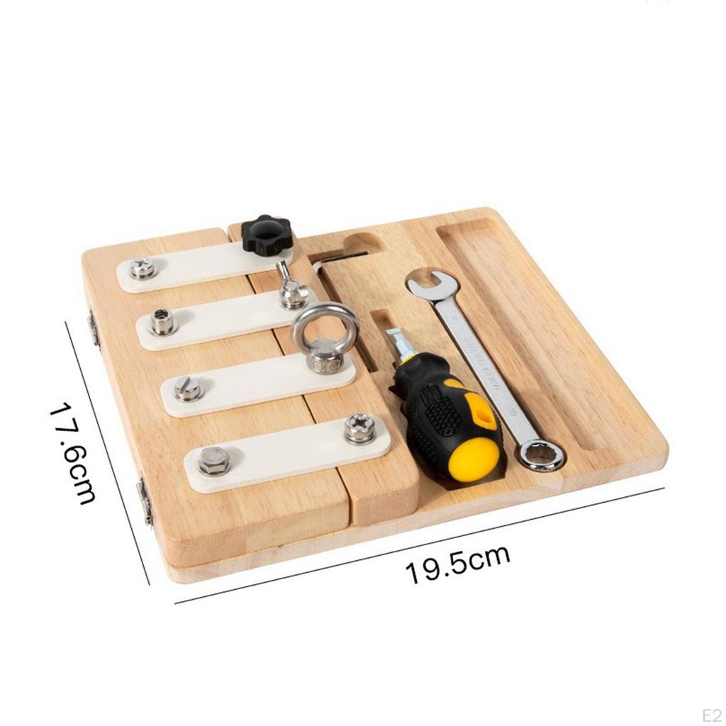 Wooden Screwdriver Board Set Kids Toy for Boys Children