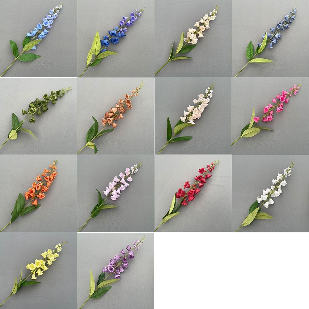 Plastics Artificial Orchid Flexible Aeolian Bells Orchid Colorful   Party