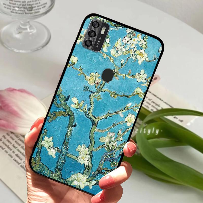 For ZTE Blade A7s 2020 Case 6.5'' Cool Painted Cover Soft Silicone Phone Case For ZTE Blade A7s 2020 A7020 Cover Back Coque Capa