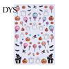 Self Adhesive Nail Decals Halloween Art Stickers, Cartoon Pumpkin Ghost Bat for Waterproof Stickers Decorations, Self-Adhesive Holiday Manicure Women