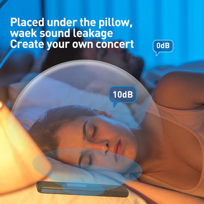 SMB-04 Smart Bone Conduction Bluetooth-Compatible Under Pillow Speaker Sleep Aid Mini White Noise Music Box