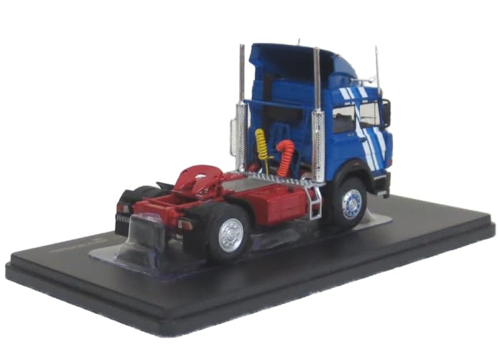 Ixo Scale Iveco Fiat Turbo Star 1984 Blue Tractor Head Finished Model 1/43 190.38