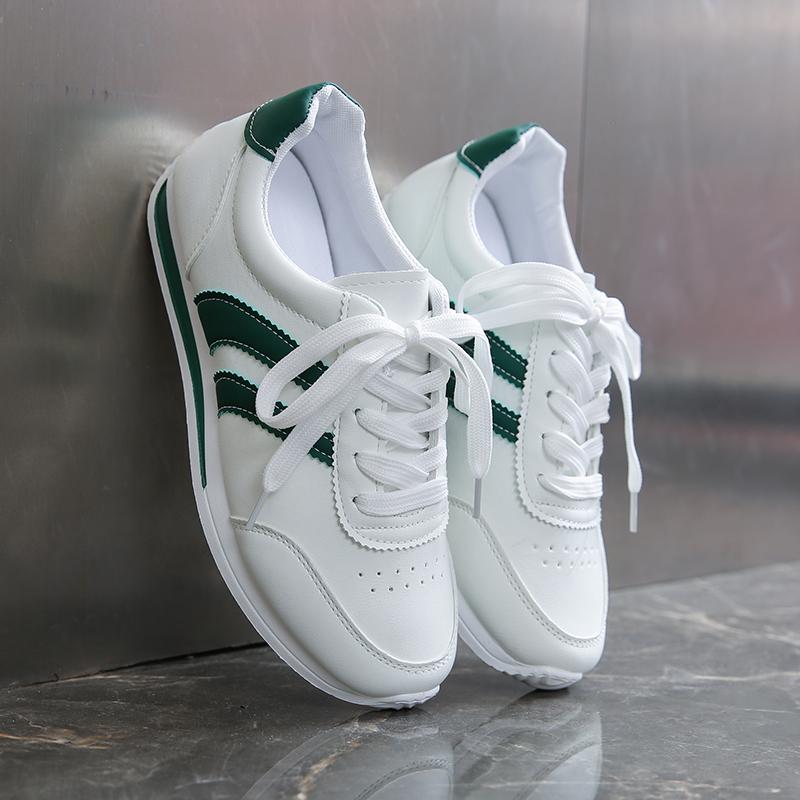 Women Designer Sneakers Round Head Deep Mouth Light Sneakers Versatile Breathable Cross Lace Casual Sneakers Zapatos De Mujer