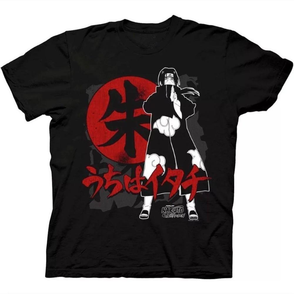 

Наруто Шиппуден Итачи Футболка, Японское Аниме Манга Футболка, Унисекс Футболка, S-5XL 2XL