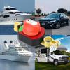 High Conductivity Brass Battery Disconnect Switches For Car Campers Easy Installation Top Post Battery Isolator Switches