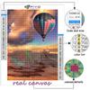 Diamond Painting Hot Air Balloon Diamond Mosaic Craft Diamond Embroidery Painting