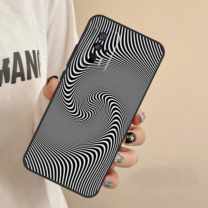 Optical Illusion Print Case For Xiaomi 15 14 17 Ultra 13T 14T 15T Pro POCO F8 F5 F6 F7 X3 X5 X6 X7 X8 Pro Max Cover