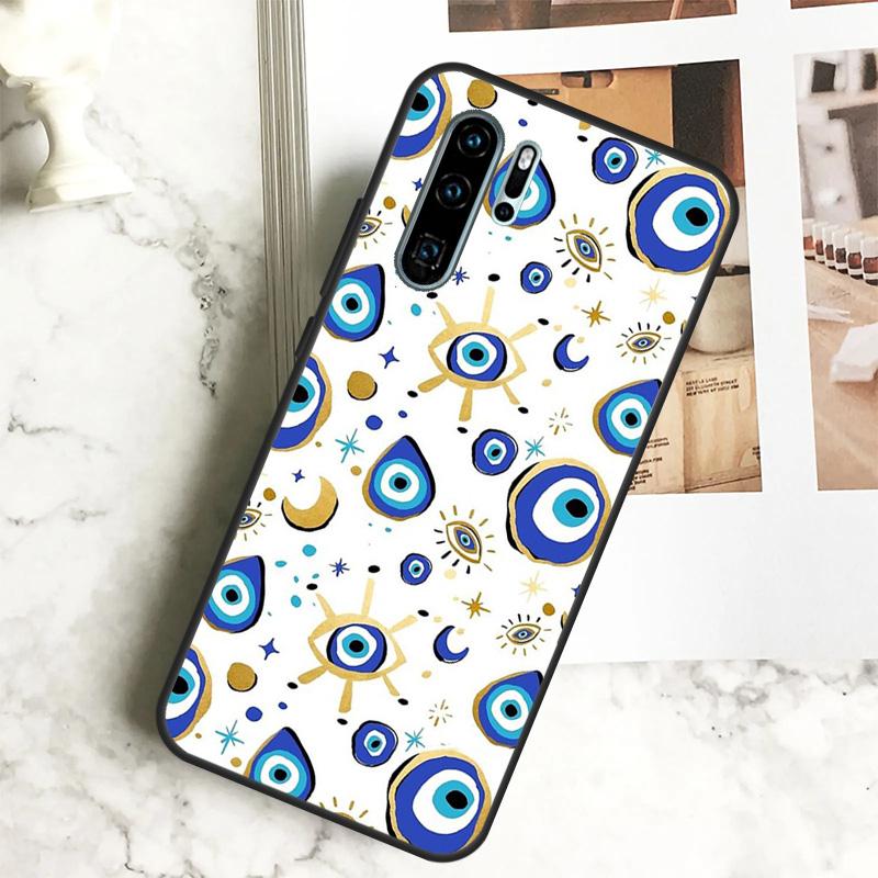 Evil Eye Case For Huawei Nova 10 SE 9 5T 11i 8i 3i 11 Pro Y91 Y90 Y70 Y61 Y60 P30 P20 P40 Lite Cover