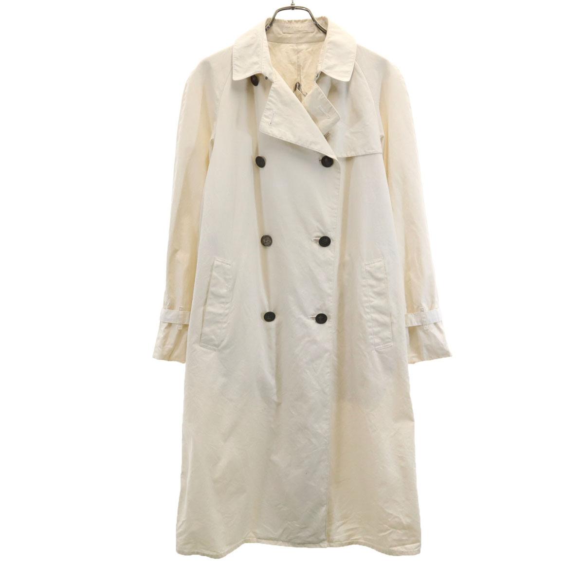 

BURBERRY trench coat 9 off white Sanyo Shokai Women Used