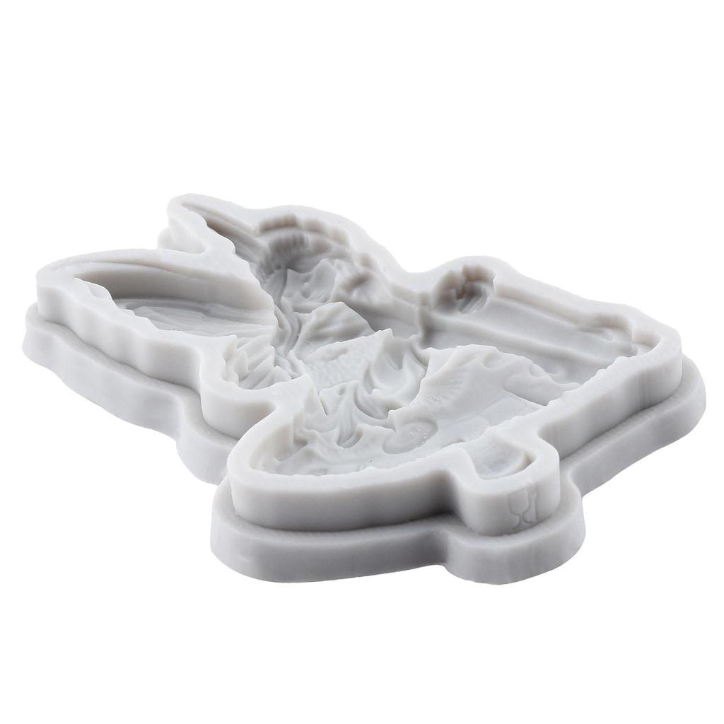 Silikonowe formy Wróżka Kwiatowa Wróżki Anioł Forma Fondant Narzędzia do Dekoracji Tortów Topper na Babeczki Cukierki Czekolada Forma do Gumpasty