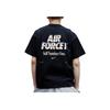 Nike Letter Print Straight-Cut Crew Neck T-Shirt Men Tops Black DR5756-010