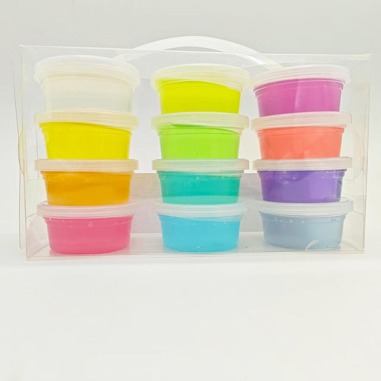 

Extra Large 12-Color Crystal Mud Set for Children s Handmade Toys