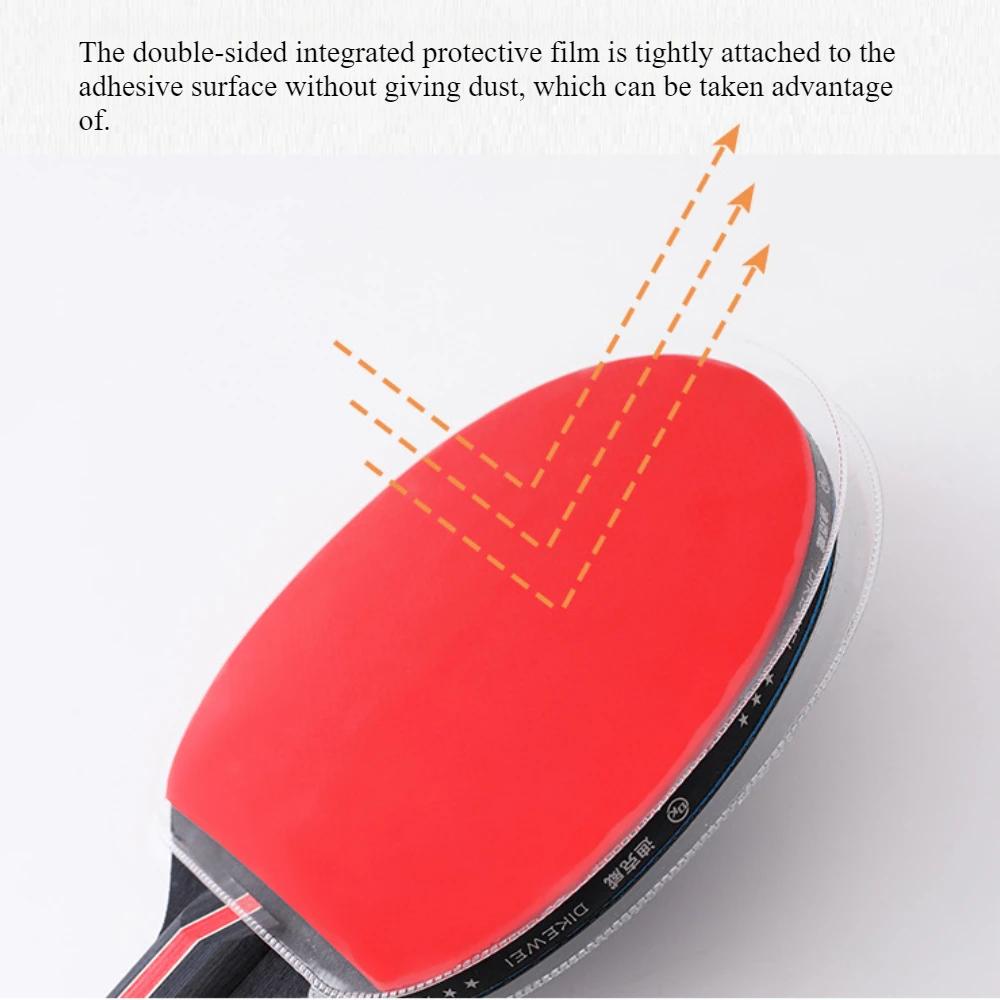 1PC protective film suitable for table tennis racket bottom connection double-sided protective film adhesive rubber special