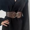 Wowen's Stretch Cummerbunds Autumn Embellished Dress Wide Waist Belt Waistband