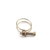 42pcs 6 Sizes Double Wire Hose Clamps Pipe Clip w/Screws Bolt Tight Fitting Kit