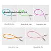 Dental Silicone Bib Clip with Stainless Steel, Double-Ended for Clinics