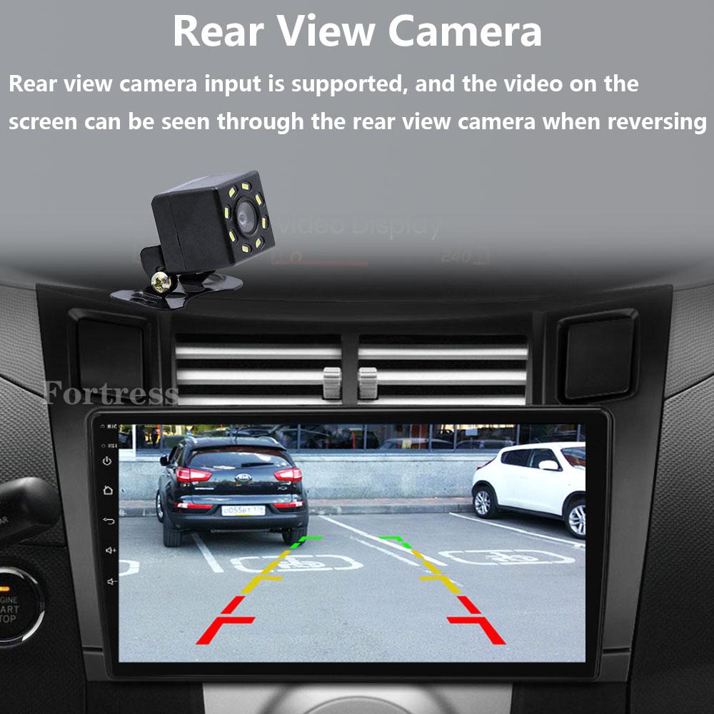 4G+64G Car Multimedia Player for Toyota Yaris 2007 Radio Fascia Car Radio 2005 - 2012 Android GPS Navigator 2 Din carplay stereo