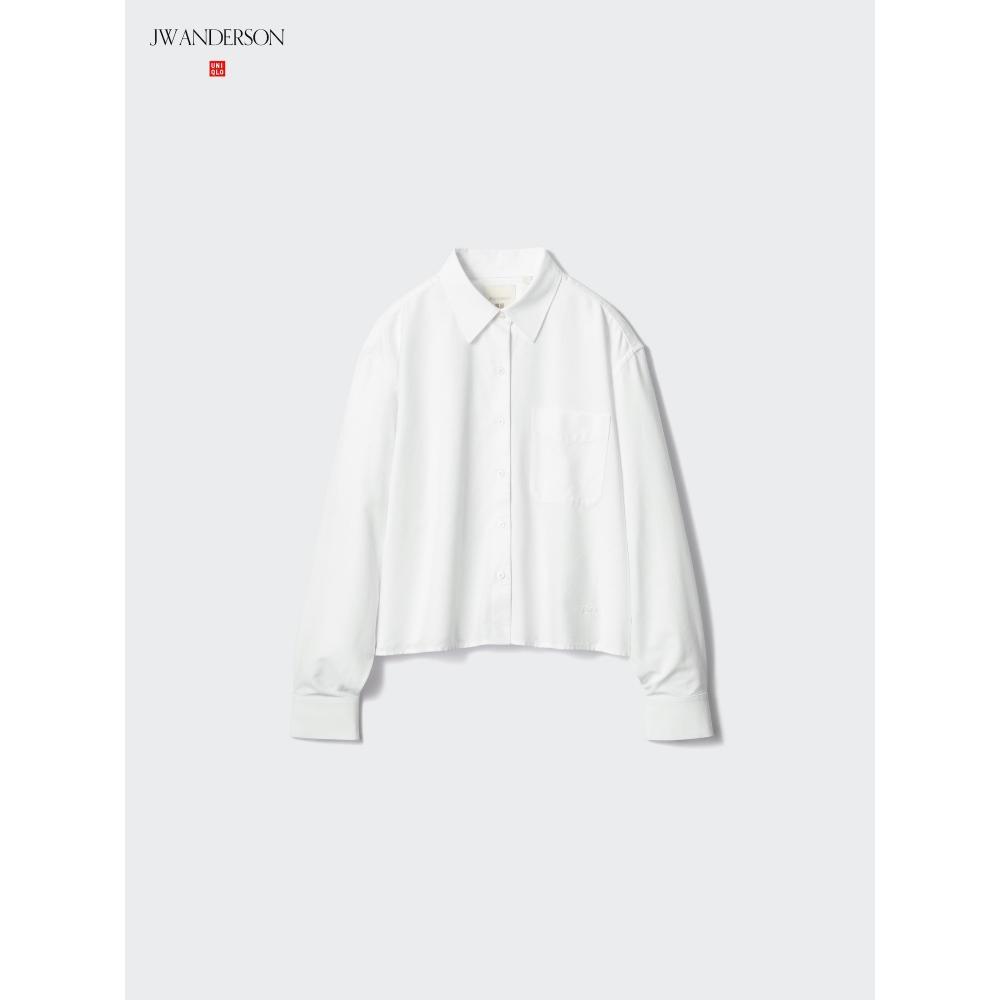Uniqlo Oxford Boxy Shirt  Long Sleeve 
