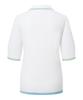 Antomas Circle Spaceship Logo Knit Polo Women - White