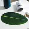 2PCS Realistic Tableware Mat Stain Resistant Dinnerware Pad  Eco-Friendly Restaurant