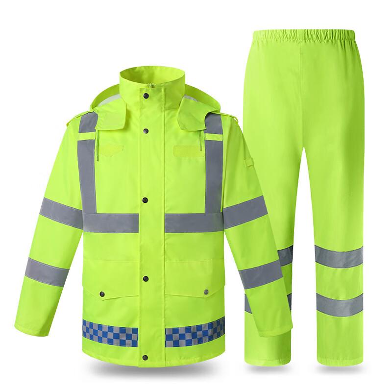 Handun High-Visibility Safety Rain Suit