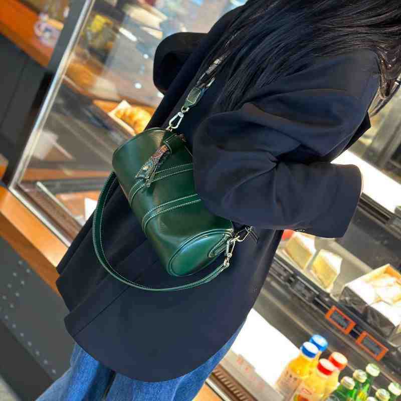 Cylinder Bag Women's New Underarm Shoulder Bag Messenger Bag