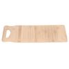 Bamboo Washboard Wooden Color Approx 19.7in Long Thickened Natural Bamboo Wear Resistant Sturdy Durable Wash Board