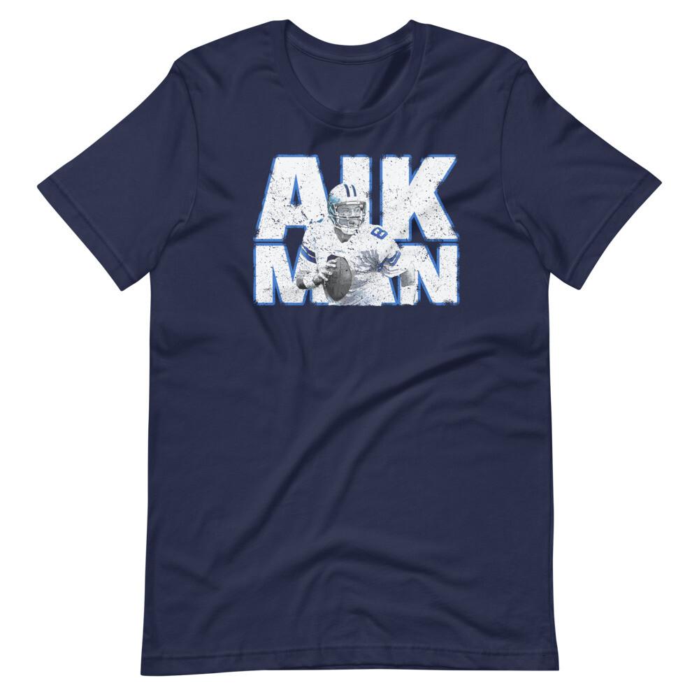 TROY AIKMAN Vintage Style Graphic Tee Fan Art Short-Sleeve Unisex T-Shirt Unisex T-Shirt S