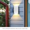 Warm White Aluminum Indoor Outdoor Garden Corridor Lights Wall Mounted Lamp