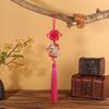 Chinese New Year Diamond Snake Tassel Car Pendant