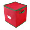 BHBL Foldable Christmas Ornament Storage Box Holds Up To 64 Ornaments Decoration Balls Holiday Storage Case with Lid