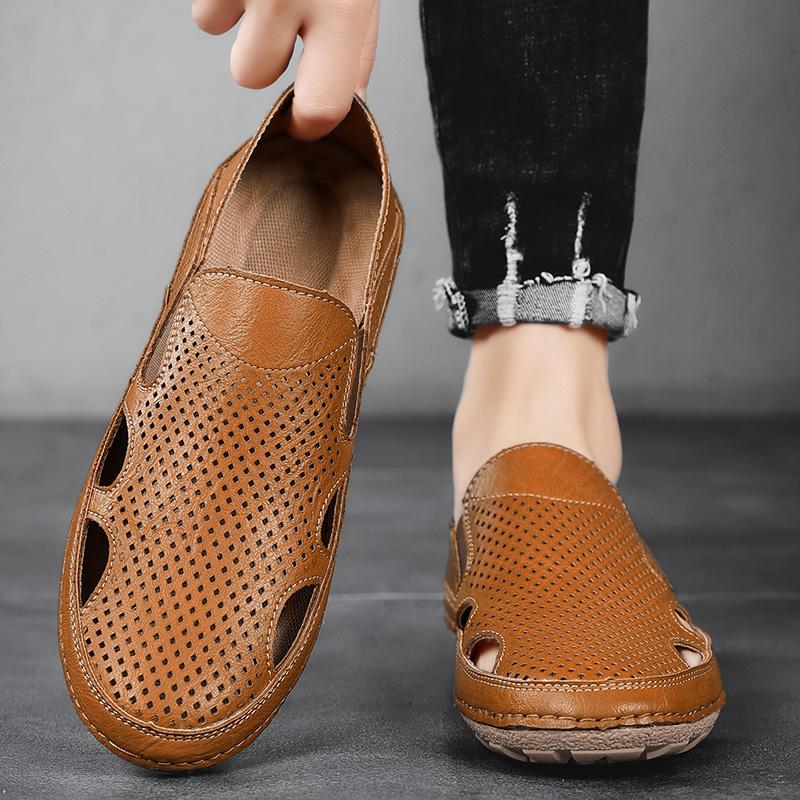 Fashion Breathable men's shoes Summer minimalist and comfortable style Daily office 38-46 Casual gentlemen's men's shoes outdoors Hot