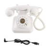 Vintage Telephone Sound Guestbook Function Decorative Retro Landline for Home Wedding Party
