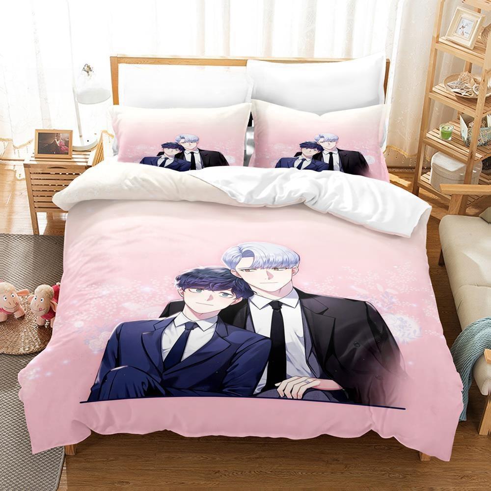 

Новый комплект постельного белья Cherry Blossoms After Winter Single Twin Full Queen King Size Bed Set Adult Kids Bedroom Duvet cover Sets Anime EU Twin 135x200cm