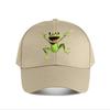 Cute Green Cartoon Frog Plastic Figurine Baseball Cap Fashion Unisex Sunhat Womens Outdoor Sports Snapback Cap