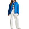 Polo Ralph Lauren Ikone Besticktes Pony Logo Baumwolljacke Damenjacke Blau 211924043-001