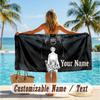 Custom Text Beach Towel, Soft Absorbent Swimming Multi-use TowelThe Babadook
