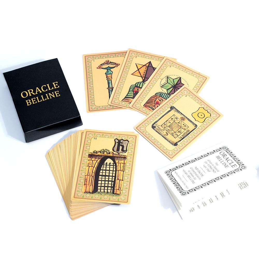Oracle Belline 10.4*7.3cm 53 Pcs Oracle Cards with Guidebook