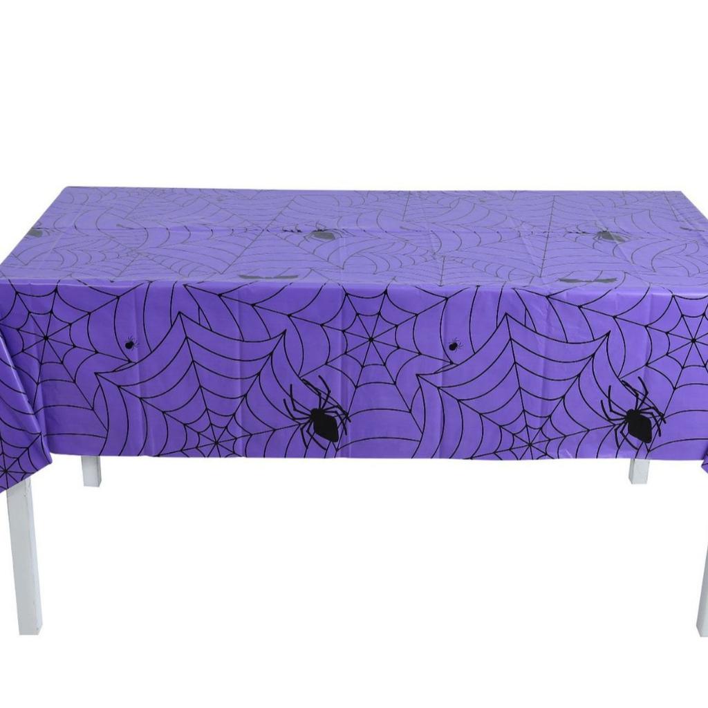 Halloween Decorative Tablecloth Spider Web Halloween Tablecloth Halloween Themed Party Decorative Tablecloth
