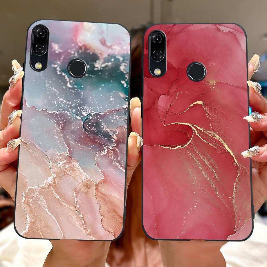 Dragon Koi Fish Landscape Phone Case For ASUS ZE620KL ZE520KL ZS590KS ZB601KL ZB602KL Cover Soft TPU Cartoon Capa ZENFONE 8 5 3