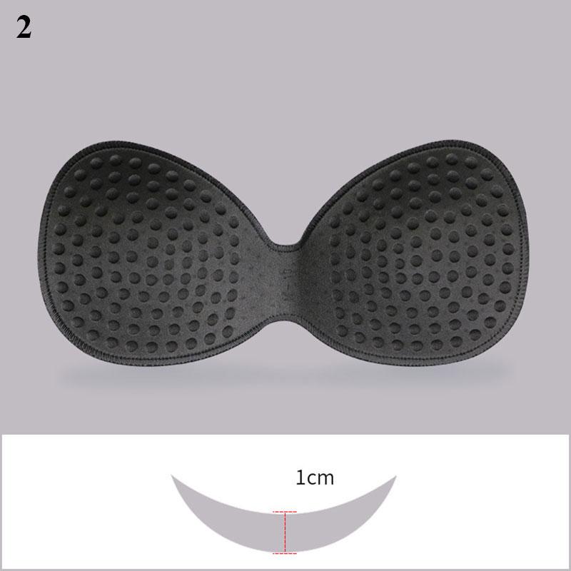Kadın Mayo Ped Eklentisi Göğüs Sütyen Dolgusu Vücuda Oturan Tasarım Push Up Bikini Pedli Eklentiler Göğüs Görünmez Pedli