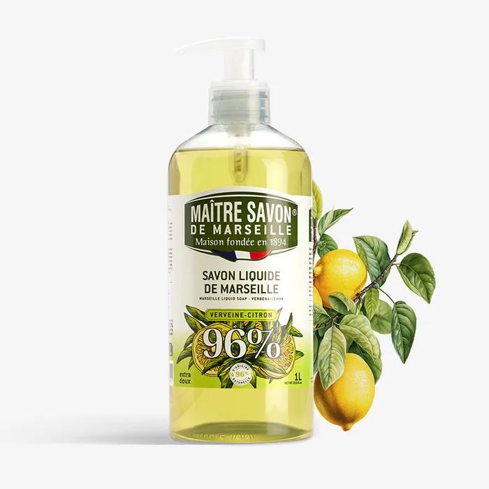 Marseille Citrus Verbena Liquid Soap & Provence Soap Gift Set