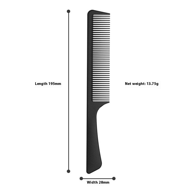 

Black Anti-static Hair Combs Hairdressing Comb Ultra-thin Flat Hair Comb For Men Hair Cut Comb Barber Hair Styling Accessories