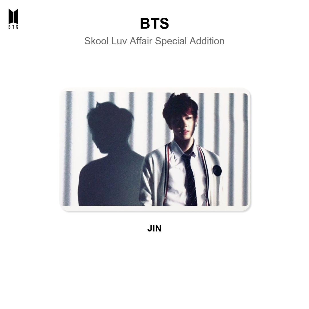 BTS Skool Luv Affair Special Addition Official Photocard Jin